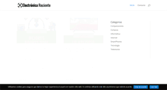 Desktop Screenshot of electronicareciente.com